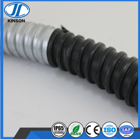  inner plastic coated flexible steel cable insulated conduit