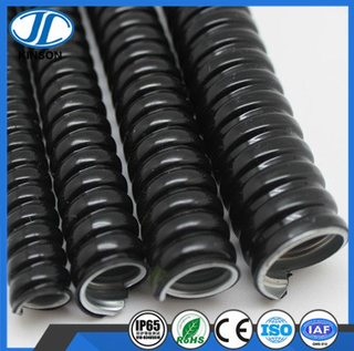 Plastic coated flexible steel conduit