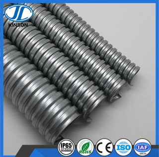 galvanized square lock flexible corrugated metal conduit