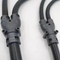  3-Way JF42Y flexible pipe connector Y distributor 
